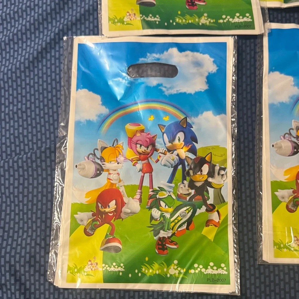 *** 2/$15*** 60 Sonic the Hedgehog Party Favor Bags
